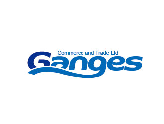 李賀的山東恒河商貿有限公司（Shandong Ganges Commerce and Trade Ltd）logo設計