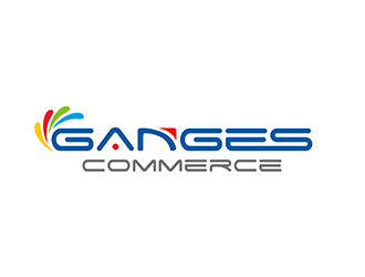 潘樂的山東恒河商貿有限公司（Shandong Ganges Commerce and Trade Ltd）logo設計