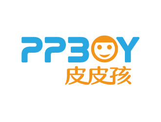 張俊的皮皮孩 ppb0y童鞋童裝商標(biāo)設(shè)計logo設(shè)計