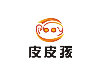 李泉輝的皮皮孩 ppb0y童鞋童裝商標(biāo)設(shè)計logo設(shè)計