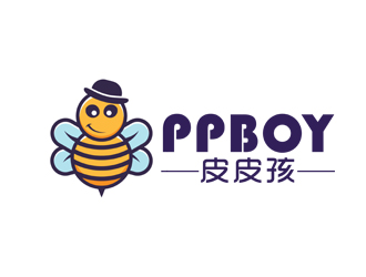 李正東的皮皮孩 ppb0y童鞋童裝商標(biāo)設(shè)計logo設(shè)計