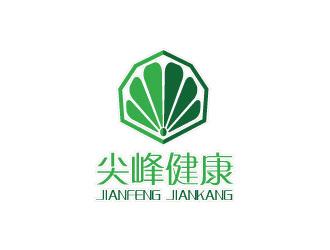 連杰的廣州尖峰健康科技有限公司logo設(shè)計(jì)