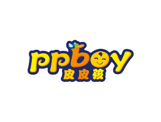 皮皮孩 ppb0y童鞋童裝商標(biāo)設(shè)計logo設(shè)計