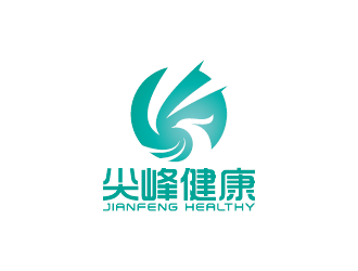 王濤的廣州尖峰健康科技有限公司logo設(shè)計