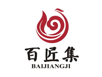 譚家強的百匠集logo設計