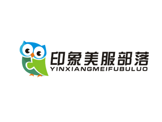 李正東的印象美服部落logo設(shè)計