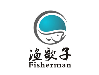 李正東的漁歌子 Fisherman釣魚(yú)漁具商標(biāo)logo設(shè)計(jì)