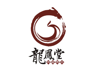 李正東的龍鳳堂保健養(yǎng)生商標(biāo)設(shè)計logo設(shè)計