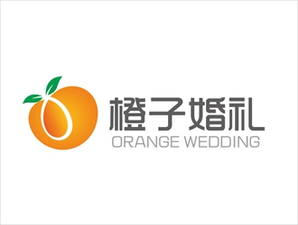 唐國強的橙子婚禮logo設計