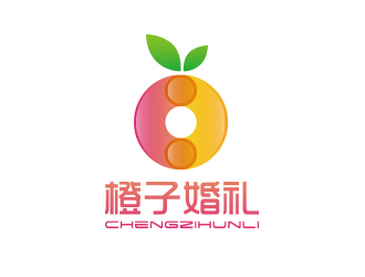 孫金澤的橙子婚禮logo設計