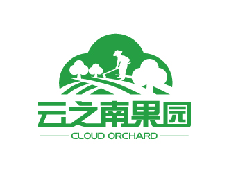 張俊的云之南果園CLOUD ORCHARDlogo設(shè)計