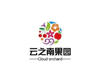 周金進的云之南果園CLOUD ORCHARDlogo設(shè)計