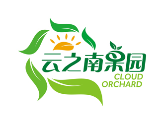 譚家強的云之南果園CLOUD ORCHARDlogo設(shè)計