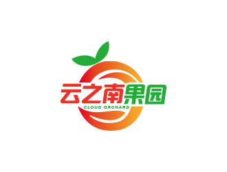 朱紅娟的云之南果園CLOUD ORCHARDlogo設(shè)計