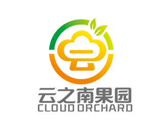 趙鵬的云之南果園CLOUD ORCHARDlogo設(shè)計