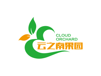 孫金澤的云之南果園CLOUD ORCHARDlogo設(shè)計