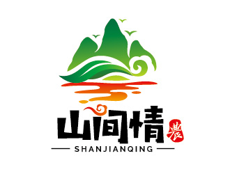 陳曉濱的山間情  農(nóng)副特產(chǎn)logo設(shè)計