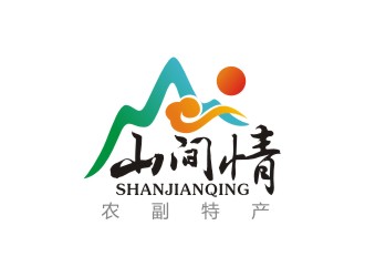 曾翼的山間情  農(nóng)副特產(chǎn)logo設(shè)計