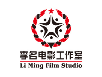 向正軍的李名電影工作室（Li Ming Film Studio）標志設(shè)計logo設(shè)計