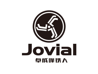 朱紅娟的成都卓成峰鐵人三項俱樂部（英文名稱Jovial）logo設(shè)計