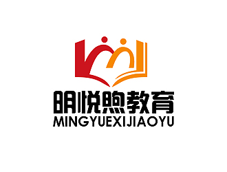 秦曉東的明悅煦教育培訓單色logologo設計