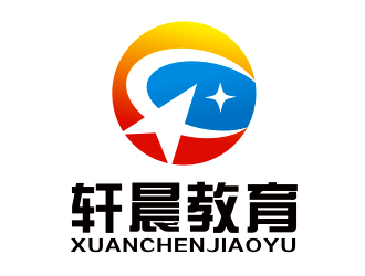 李杰的軒晨教育logo設(shè)計(jì)