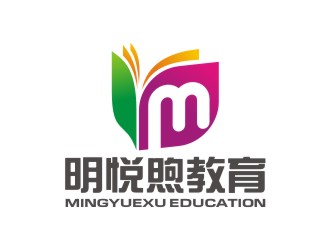 曾翼的明悅煦教育培訓單色logologo設計