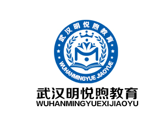 余亮亮的明悅煦教育培訓單色logologo設計