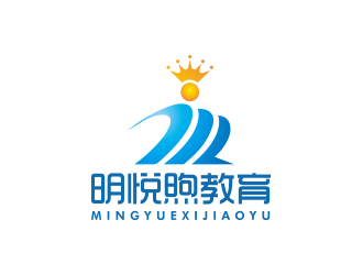 孫金澤的明悅煦教育培訓單色logologo設計