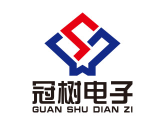 向正軍的廣州冠樹電子科技有限公司 GuanShulogo設(shè)計