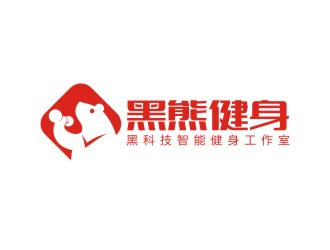 曾翼的黑熊健身logo設(shè)計