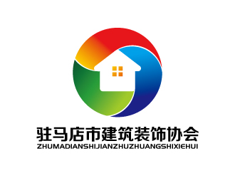 張俊的駐馬店市建筑裝飾協(xié)會logo設計