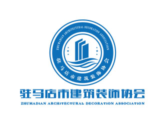 朱紅娟的駐馬店市建筑裝飾協(xié)會logo設計