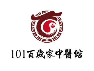 安冬的101百歲家中醫(yī)館或國(guó)醫(yī)館logo設(shè)計(jì)