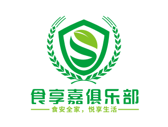 李杰的食享嘉俱樂部logo設(shè)計