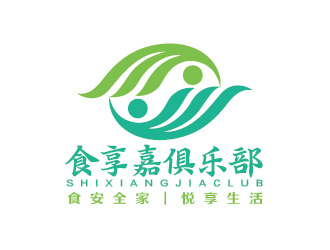 陳曉濱的食享嘉俱樂部logo設(shè)計