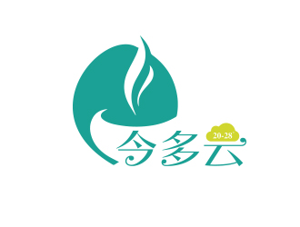 孫金澤的今多云奶茶商標(biāo)設(shè)計logo設(shè)計