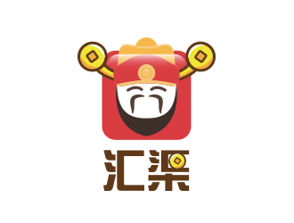 黃安悅的匯渠電子商務(wù)app大象圖標(biāo)logo設(shè)計(jì)