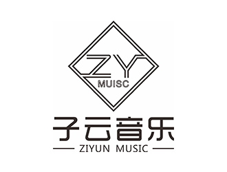 鄭錦尚的成都子云音樂logo設計