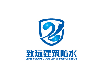 陳智江的建筑防水工程單色logologo設(shè)計(jì)