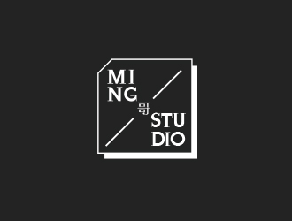 孫金澤的Ming哥studiologo設計