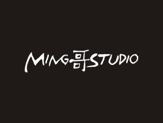 曾翼的Ming哥studiologo設計