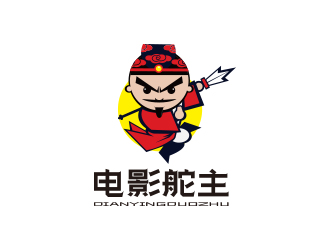 孫金澤的電影舵主logo設(shè)計