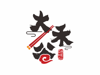 何嘉健的大禾谷中式快餐標(biāo)志設(shè)計(jì)logo設(shè)計(jì)