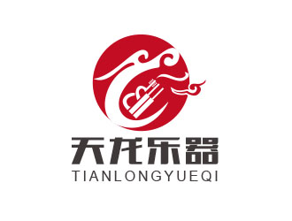 朱紅娟的音樂樂器公司logologo設(shè)計