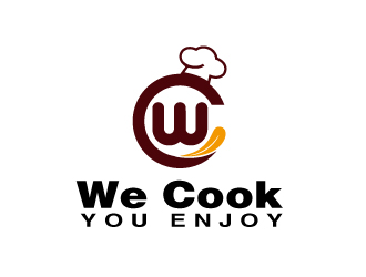 張俊的We Cooklogo設(shè)計