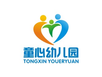 曾翼的童心幼兒園logo設(shè)計