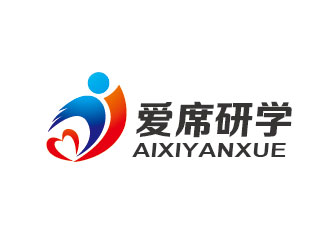 李賀的愛席研學(xué)logo設(shè)計