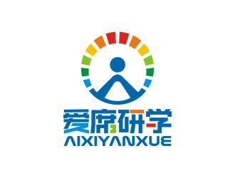 曾翼的愛席研學logo設計