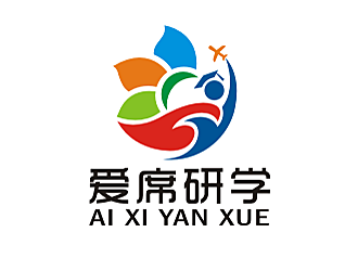 勞志飛的愛席研學(xué)logo設(shè)計